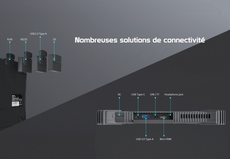  De nombreuses options de connectivité