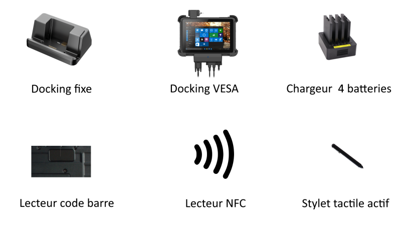  De nombreuses options de connectivité